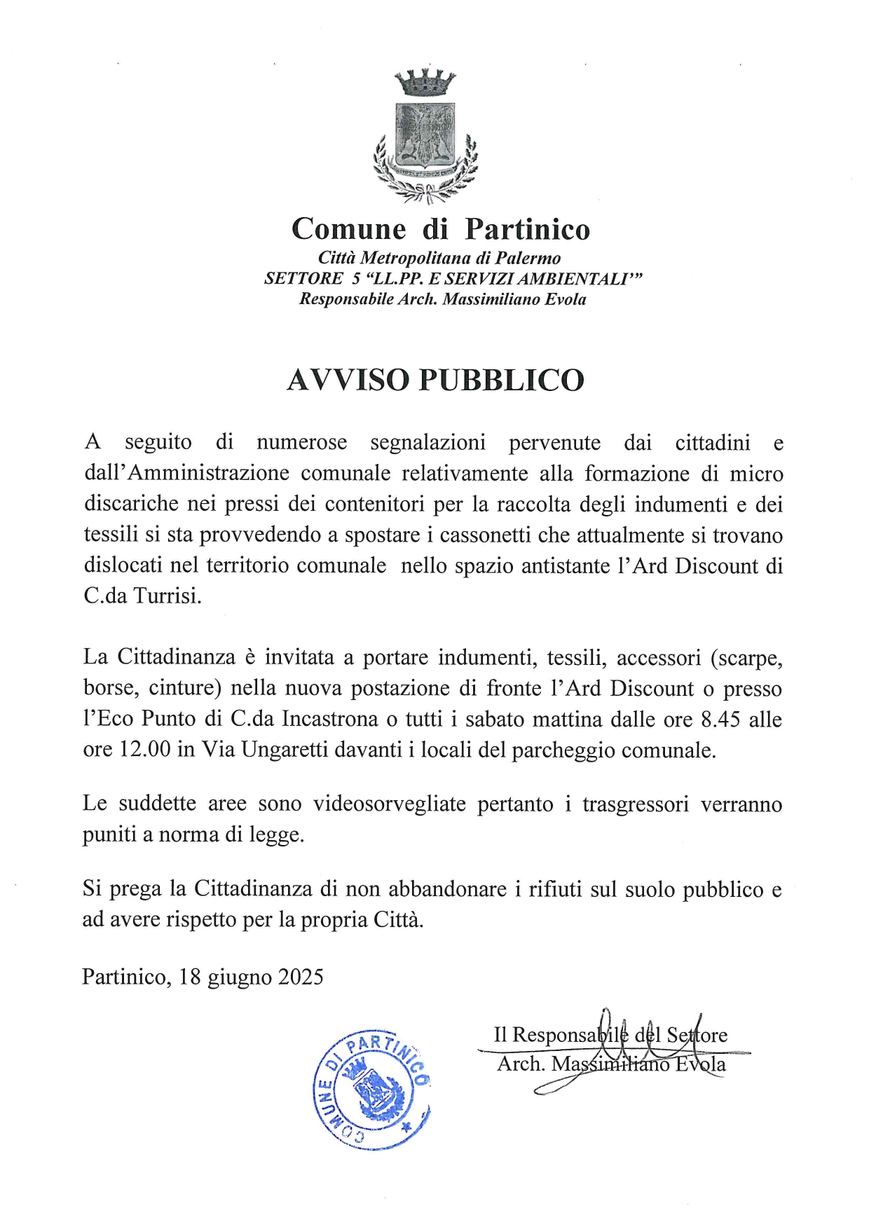 Avviso